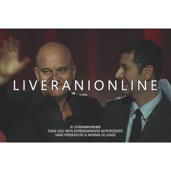 TRASMISSIONE: \' CHE TEMPO CHE FA\' NELLA FOTO: CLAUDIO BISIO - FABIO FAZIO FOTO ANTONIO SORANO - AG. ALDO LIVERANI SAS