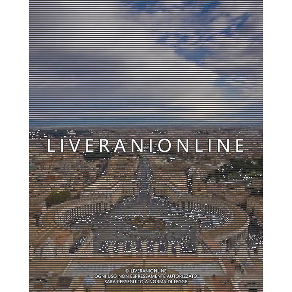 ARCHIVIO ALDO LIVERANI NELLA FOTO ROMA PIAZZA SAN PIETRO VATICANO AG ALDO LIVERANI