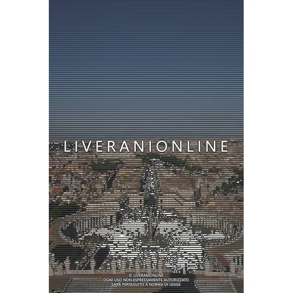 ARCHIVIO ALDO LIVERANI NELLA FOTO PIAZZA SAN PIETRO VATICANO AG ALDO LIVERANI