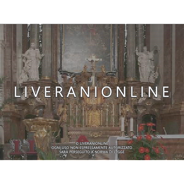 ARCHIVIO ALDO LIVERANI NELLA FOTO L\'ATARE DELLA BASILICA SAN PIETRO VATICANO AG ALDO LIVERANI