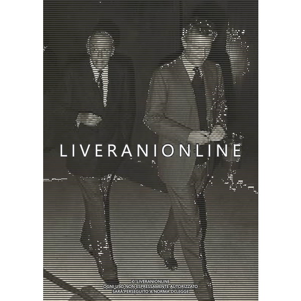 ARCHIVIO CARLO CARACCIOLO GIORNALISTA E FONDATOER DI DIVERSE TESTATE GIORNALISTICHE NELLA FOT CON PIRELLI PH.ARCHIVIO AG.A.LIVERANI SAS