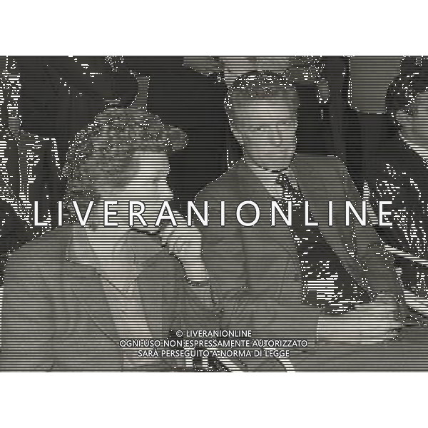 ARCHIVIO CARLO CARACCIOLO GIORNALISTA E FONDATOER DI DIVERSE TESTATE GIORNALISTICHE NELLA FOT CON DONNA VISCONTI DI MODRONE PH.ARCHIVIO AG.A.LIVERANI SAS
