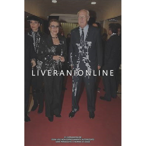 TEATRO BRANCACCIO ROMA 15/12/2008 CONCERTO DELL\'ORCHESTRA SINFONICA ITALIANA NELLA FOTO VITTORIO EMANUELE CON MARINA DORIA PH.BRUNI-AG.A.LIVERANI SAS 