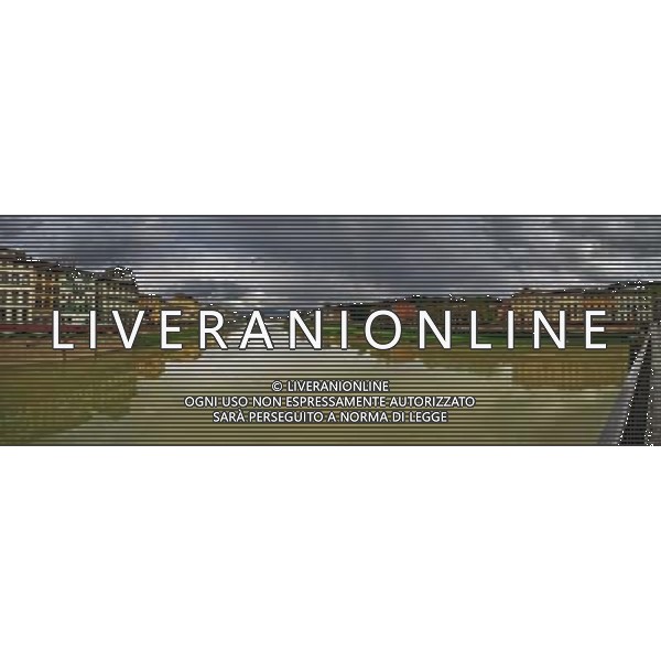 FIRENZE NELLA FOTO FIRENZE IL FIUME ARNO AG ALDO LIVERANI