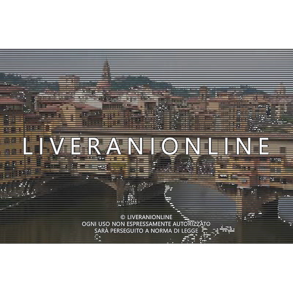 FIRENZE NELLA FOTO FIRENZE IL PONTE VECCHIO AG ALDO LIVERANI