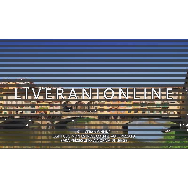 FIRENZE NELLA FOTO FIRENZE IL PONTE VECCHIO AG ALDO LIVERANI