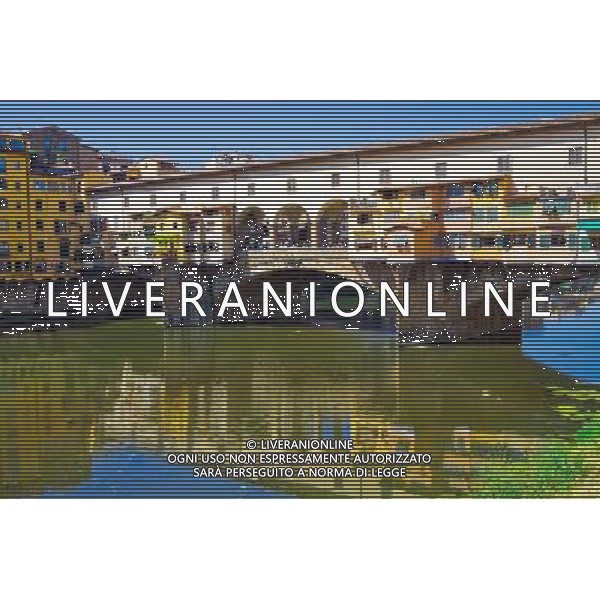 FIRENZE NELLA FOTO FIRENZE IL PONTE VECCHIO AG ALDO LIVERANI