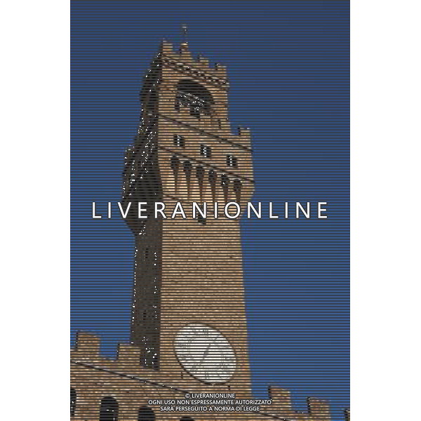 FIRENZE NELLA FOTO FIRENZE PALAZZO VECCHIO AG ALDO LIVERANI
