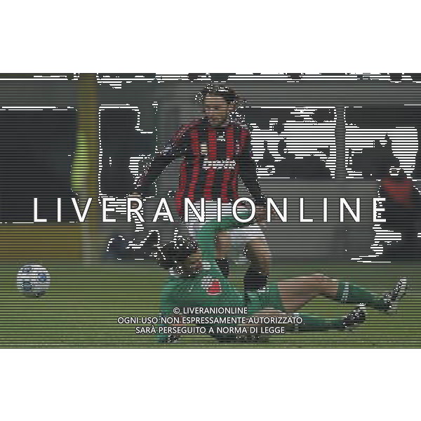 Milano 17-12-2008 coppa UEFA 2008/09 milan-wolfsburg 2:2 nella foto marek jankulovski e cristian zaccardo ph marco luzzani/ag aldo liverani s.a.s.