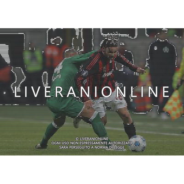 Milano 17-12-2008 coppa UEFA 2008/09 milan-wolfsburg 2:2 nella foto marek jankulovski e dejagah ph marco luzzani/ag aldo liverani s.a.s.