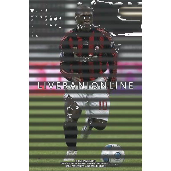 Milano 17-12-2008 coppa UEFA 2008/09 milan-wolfsburg 2:2 nella foto clarence seedorf ph marco luzzani/ag aldo liverani s.a.s.