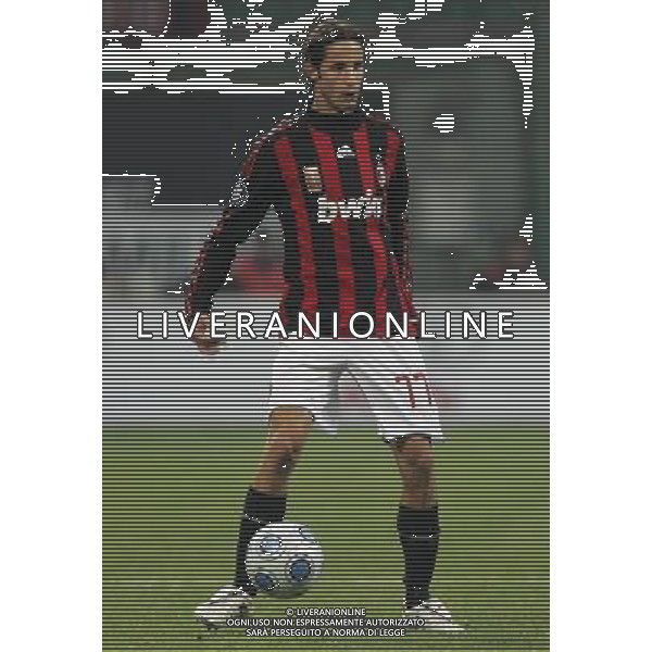 Milano 17-12-2008 coppa UEFA 2008/09 milan-wolfsburg 2:2 nella foto luca antonini ph marco luzzani/ag aldo liverani s.a.s.