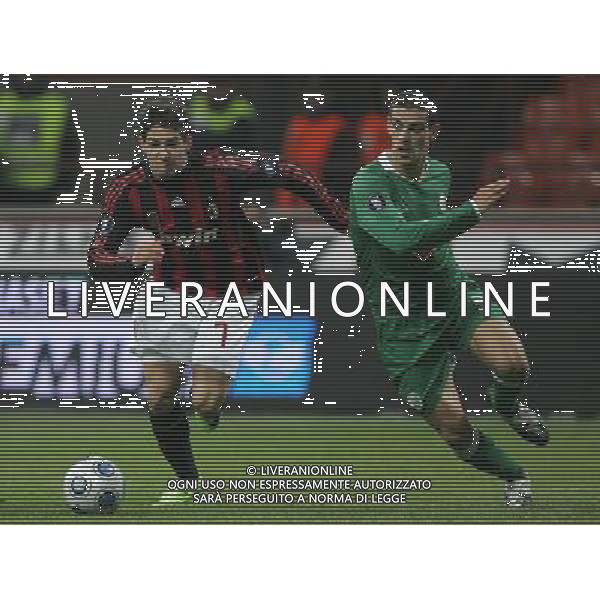 Milano 17-12-2008 coppa UEFA 2008/09 milan-wolfsburg 2:2 nella foto alexander pato e costa ph marco luzzani/ag aldo liverani s.a.s.