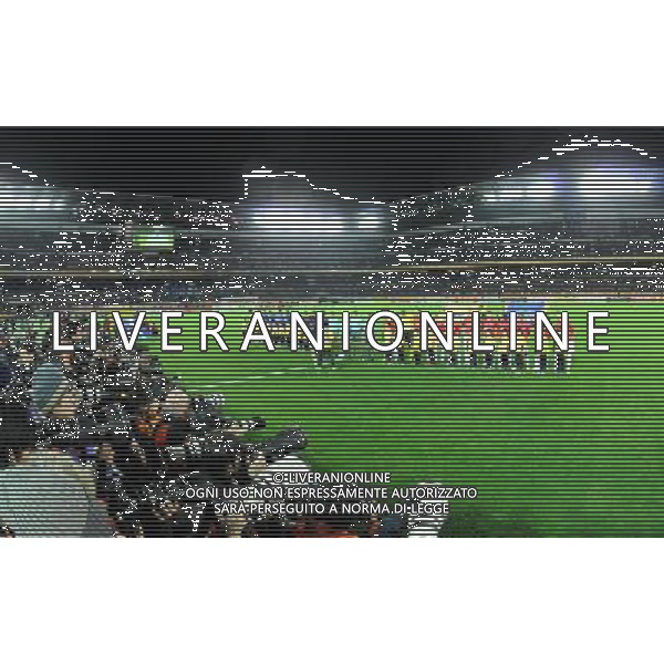 FIFA Club World Cup Japan 2008 Semifinale Yokohama - 18.12.2008 Gamba Osaka(JPN)-Manchester United(ENG) Nella Foto:Gamba Osaka(JPN)-Manchester United(ENG) SCHIERATE DAVANTI AI FOTOGRAFI /Ph.Vitez-Ag. Aldo Liverani
