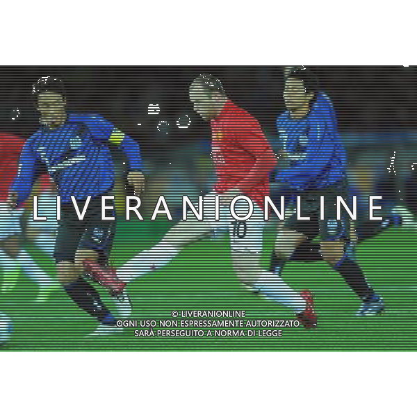 FIFA Club World Cup Japan 2008 Semifinale Yokohama - 18.12.2008 Gamba Osaka(JPN)-Manchester United(ENG) Nella Foto:WAYNE ROONEY IL SECONDO GOL /Ph.Vitez-Ag. Aldo Liverani