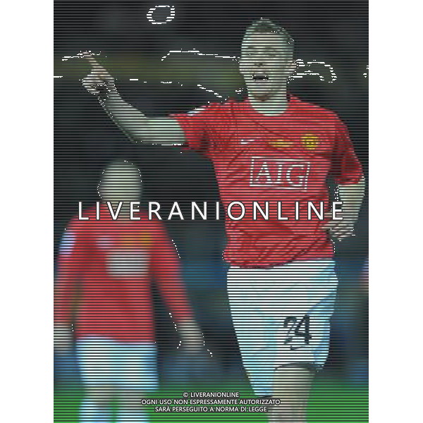 FIFA Club World Cup Japan 2008 Semifinale Yokohama - 18.12.2008 Gamba Osaka(JPN)-Manchester United(ENG) Nella Foto:l\'esultanza di DARREN FLETCHER dopo il gol /Ph.Vitez-Ag. Aldo Liverani