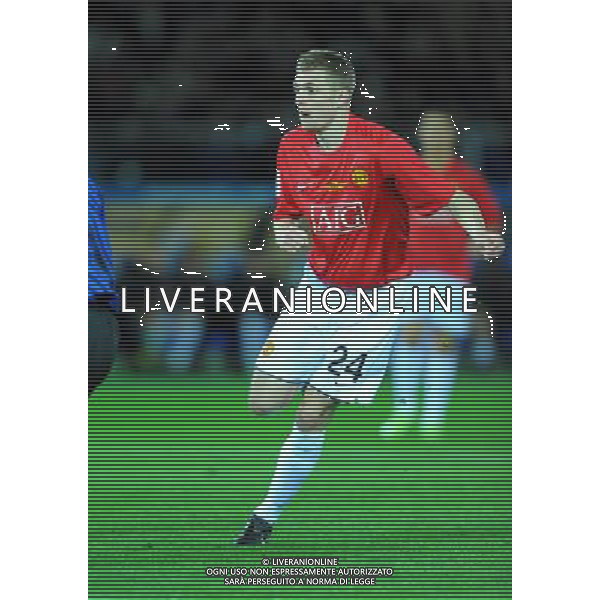 FIFA Club World Cup Japan 2008 Semifinale Yokohama - 18.12.2008 Gamba Osaka(JPN)-Manchester United(ENG) Nella Foto:DARREN FLETCHER IL GOL /Ph.Vitez-Ag. Aldo Liverani