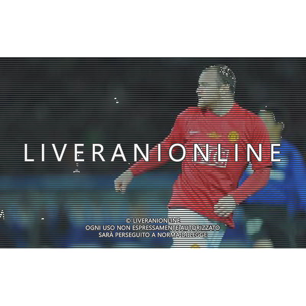FIFA Club World Cup Japan 2008 Semifinale Yokohama - 18.12.2008 Gamba Osaka(JPN)-Manchester United(ENG) Nella Foto:WAYNE ROONEY DOPO IL PRIMO GOL /Ph.Vitez-Ag. Aldo Liverani