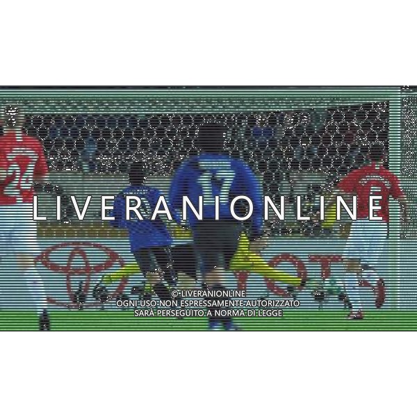 FIFA Club World Cup Japan 2008 Semifinale Yokohama - 18.12.2008 Gamba Osaka(JPN)-Manchester United(ENG) Nella Foto:YAMAZAKI GOL /Ph.Vitez-Ag. Aldo Liverani