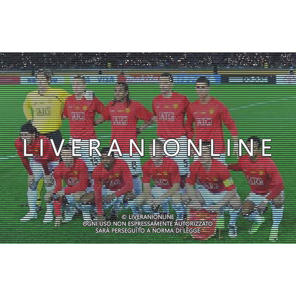 FIFA Club World Cup Japan 2008 Semifinale Yokohama - 18.12.2008 Gamba Osaka(JPN)-Manchester United(ENG) Nella Foto:MANCHESTER UNITED /Ph.Vitez-Ag. Aldo Liverani