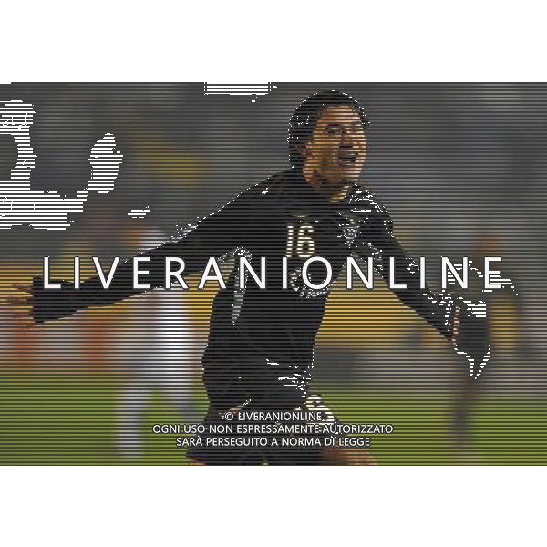 FIFA Club World Cup Japan 2008 Semifinale Tokyo - 17.12.2008 Pachuca(MEX)-Liga de Quito(ECU) Nella Foto:BIELER CLAUDIO ESULTANZA DOPO IL GOL /Ph.Vitez-Ag. Aldo Liverani