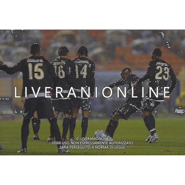 FIFA Club World Cup Japan 2008 Semifinale Tokyo - 17.12.2008 Pachuca(MEX)-Liga de Quito(ECU) Nella Foto:BOLANOS LUIS GOL /Ph.Vitez-Ag. Aldo Liverani