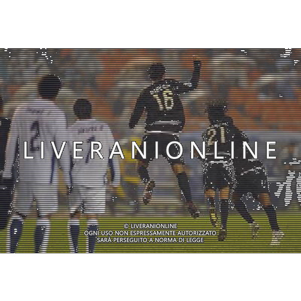 FIFA Club World Cup Japan 2008 Semifinale Tokyo - 17.12.2008 Pachuca(MEX)-Liga de Quito(ECU) Nella Foto:BOLANOS LUIS ESULTANZA DOPO IL GOL /Ph.Vitez-Ag. Aldo Liverani