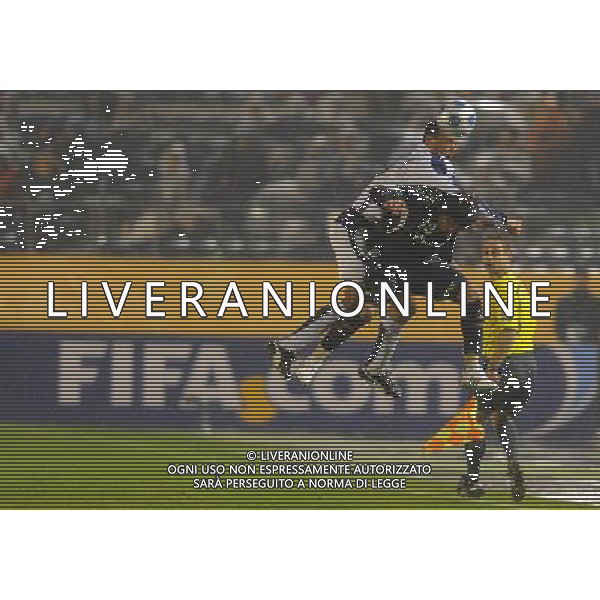 FIFA Club World Cup Japan 2008 Semifinale Tokyo - 17.12.2008 Pachuca(MEX)-Liga de Quito(ECU) Nella Foto:NAVIA REINALDO-MANZUR JULIO /Ph.Vitez-Ag. Aldo Liverani