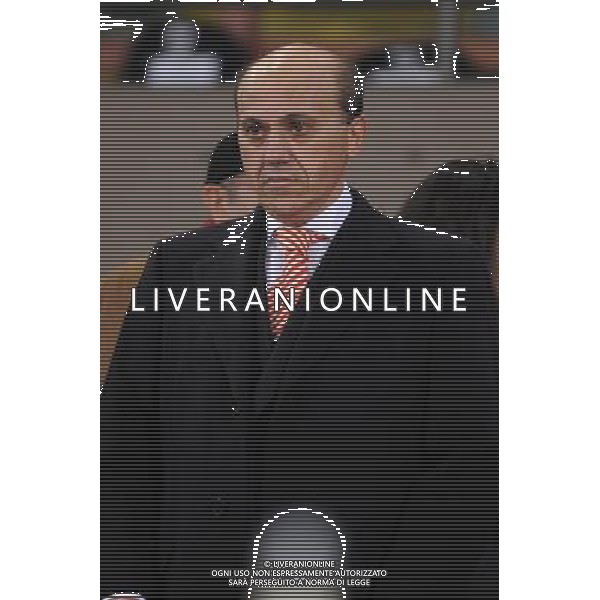  18-12-2008 Genova Sport Calcio Sampdoria Siviglia Coppa Uefa 2008/2009 Nella foto: Il presidente del siviglia jose\' maria del nido ph.viganti/ph.ALDO LIVERANI sas