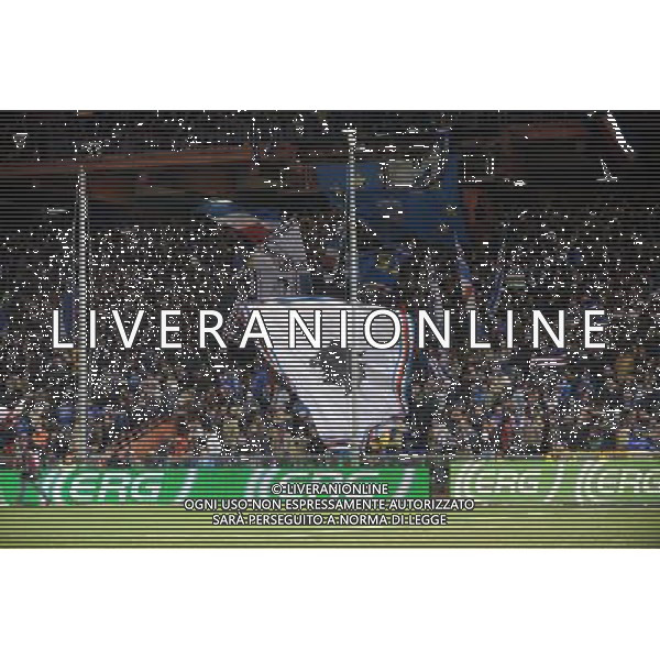  18-12-2008 Genova Sport Calcio Sampdoria Siviglia Coppa Uefa 2008/2009 Nella foto: La curva della sampdoria ph.viganti/ph.ALDO LIVERANI sas