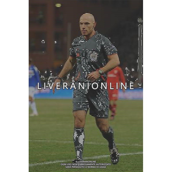  18-12-2008 Genova Sport Calcio Sampdoria Siviglia Coppa Uefa 2008/2009 Nella foto: L\'arbitro Webb harold ph.viganti/ph.ALDO LIVERANI sas