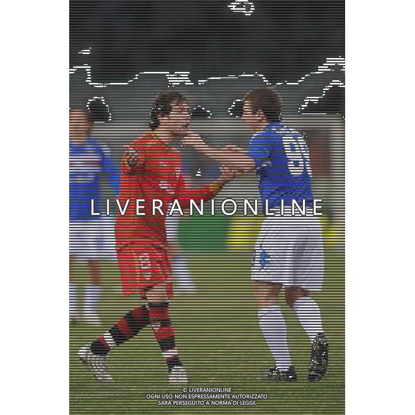  18-12-2008 Genova Sport-Calcio Sampdoria Siviglia Coppa Uefa 2008/2009 Nella foto: enzo Maresca e Cassano antonio ph.viganti/ph.ALDO LIVERANI sas