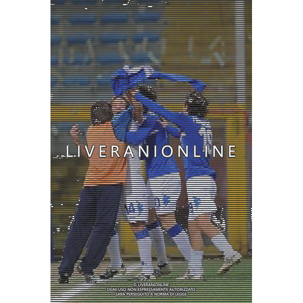  18-12-2008 Genova Sport-Calcio Sampdoria Siviglia Coppa Uefa 2008/2009 Nella foto: Esultanza gol Bottinelli jonathan ph.viganti/ph.ALDO LIVERANI sas