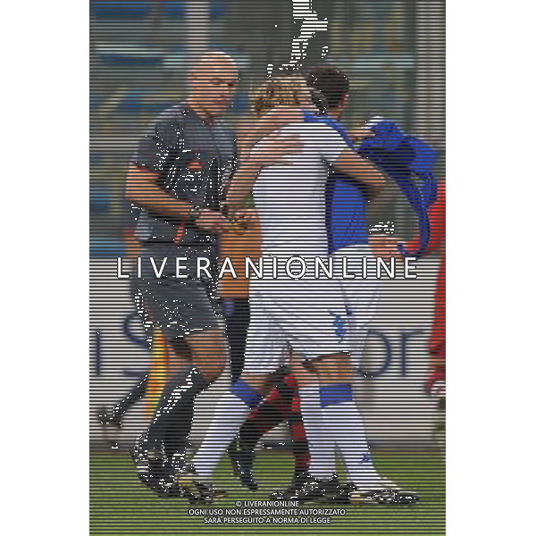  18-12-2008 Genova Sport-Calcio Sampdoria Siviglia Coppa Uefa 2008/2009 Nella foto: Esultanza gol Bottinelli jonathan ph.viganti/ph.ALDO LIVERANI sas