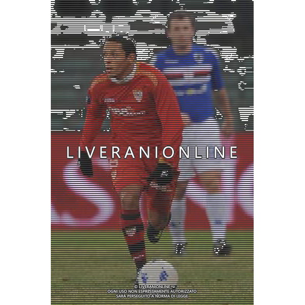  18-12-2008 Genova Sport-Calcio Sampdoria Siviglia Coppa Uefa 2008/2009 Nella foto: Adriano ph.viganti/ph.ALDO LIVERANI sas