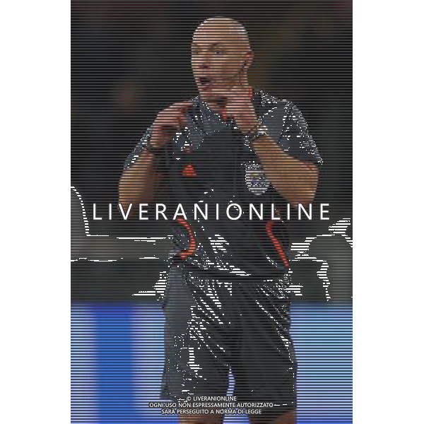  18-12-2008 Genova Sport-Calcio Sampdoria Siviglia Coppa Uefa 2008/2009 Nella foto: l\'arbitro Howard Melton Webb ph.viganti/ph.ALDO LIVERANI sas