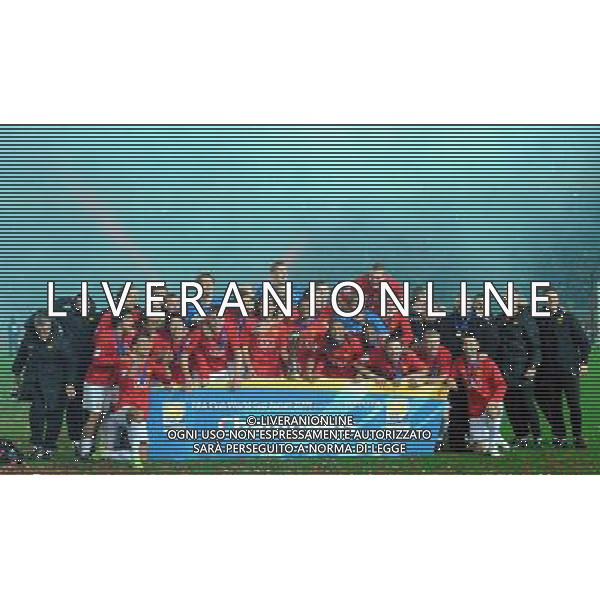 FIFA Club World Cup Japan 2008 Finale 1mo-2ndo Posto Yokohama - 21.12.2008 Manchester United (ENG) - Liga de Quito (ECU) Nella Foto:FESTEGGIAMENTI MANCHESTER Ph.Vitez-Ag. Aldo Liverani