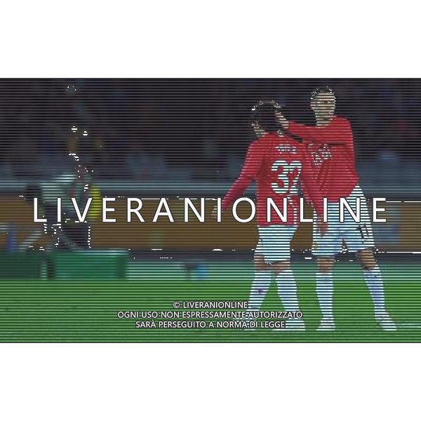 FIFA Club World Cup Japan 2008 Semifinale Yokohama - 18.12.2008 Gamba Osaka(JPN)-Manchester United(ENG) Nella Foto:GIGGS RYAN-TEVEZ CARLOS /Ph.Vitez-Ag. Aldo Liverani