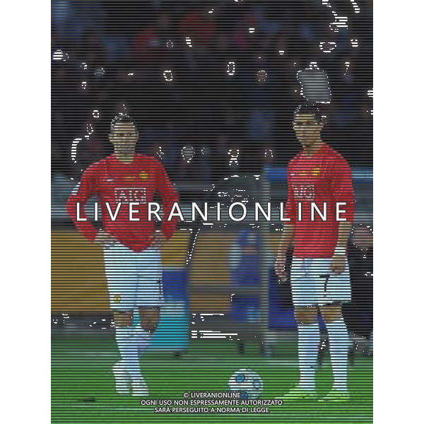 FIFA Club World Cup Japan 2008 Semifinale Yokohama - 18.12.2008 Gamba Osaka(JPN)-Manchester United(ENG) Nella Foto:RONALDO CRISTIANO-GIGGS RYAN /Ph.Vitez-Ag. Aldo Liverani