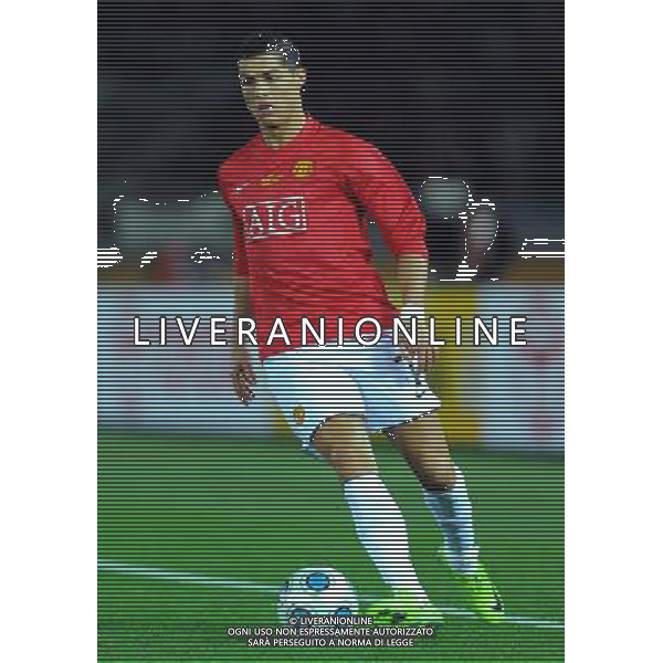 FIFA Club World Cup Japan 2008 Semifinale Yokohama - 18.12.2008 Gamba Osaka(JPN)-Manchester United(ENG) Nella Foto:RONALDO CRISTIANO /Ph.Vitez-Ag. Aldo Liverani