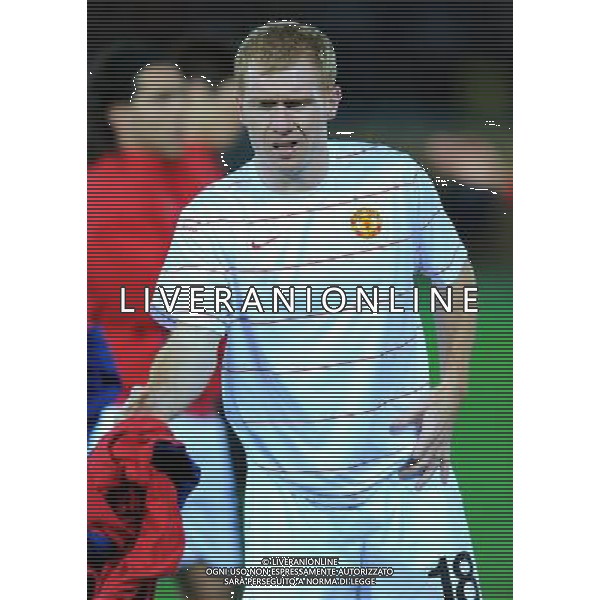 FIFA Club World Cup Japan 2008 Semifinale Yokohama - 18.12.2008 Gamba Osaka(JPN)-Manchester United(ENG) Nella Foto:SCHOLES PAUL /Ph.Vitez-Ag. Aldo Liverani