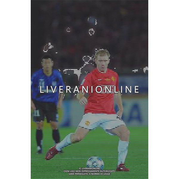 FIFA Club World Cup Japan 2008 Semifinale Yokohama - 18.12.2008 Gamba Osaka(JPN)-Manchester United(ENG) Nella Foto:SCHOLES PAUL /Ph.Vitez-Ag. Aldo Liverani