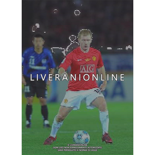 FIFA Club World Cup Japan 2008 Semifinale Yokohama - 18.12.2008 Gamba Osaka(JPN)-Manchester United(ENG) Nella Foto:SCHOLES PAUL /Ph.Vitez-Ag. Aldo Liverani