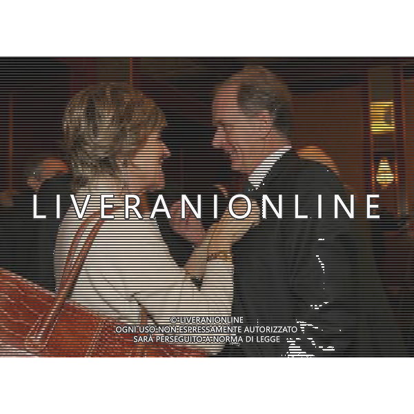 Milano 22-12-2008 premiazione Lega Calcio stagione sportiva 2007/08 nella foto Evelina Christillin e cobolli gigli giovanni ph marco luzzani/ag aldo liverani s.a.s.