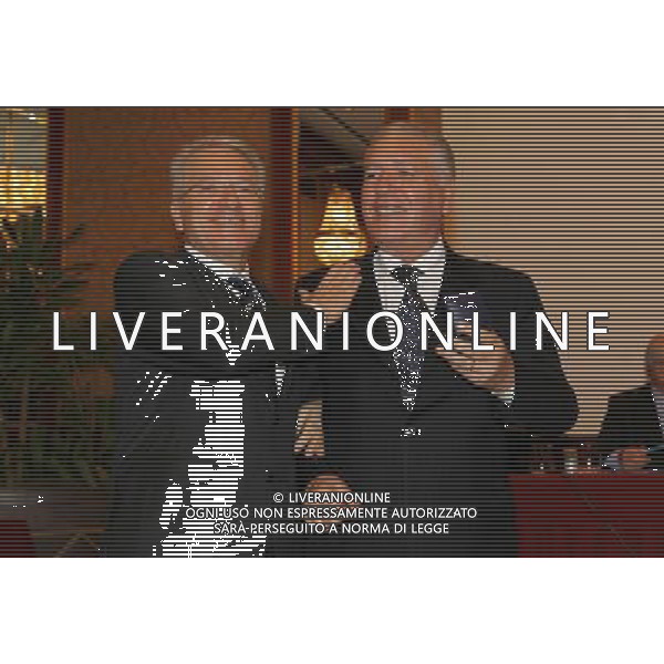 Milano 22-12-2008 premiazione Lega Calcio stagione sportiva 2007/08 nella foto vincenzo matarrese e antonio matarrese ph marco luzzani/ag aldo liverani s.a.s.