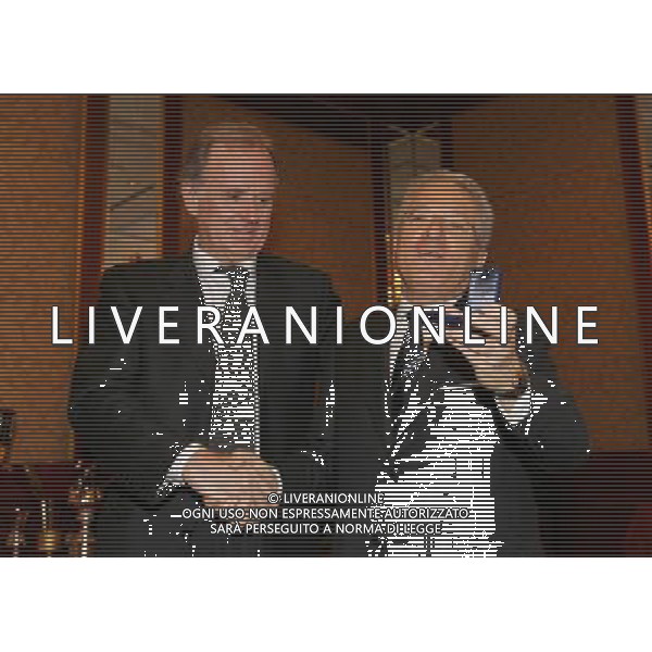 Milano 22-12-2008 premiazione Lega Calcio stagione sportiva 2007/08 nella foto giovanni cobolli gigli e antonio matarrese ph marco luzzani/ag aldo liverani s.a.s.