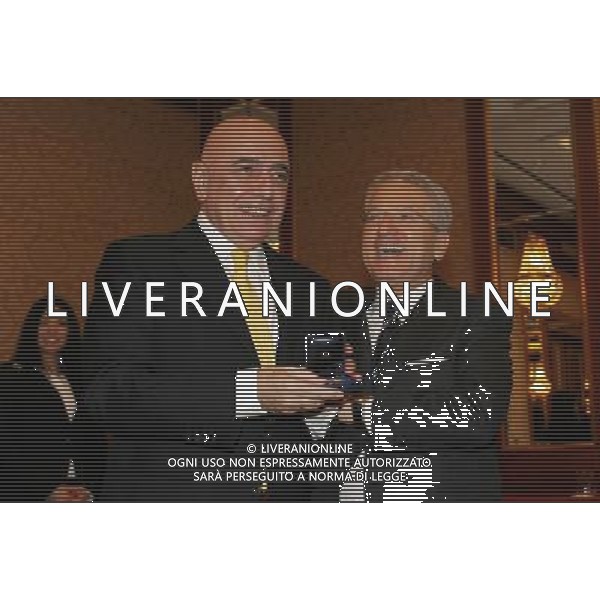 Milano 22-12-2008 premiazione Lega Calcio stagione sportiva 2007/08 nella foto adriano galliani e antonio matarrese ph marco luzzani/ag aldo liverani s.a.s.