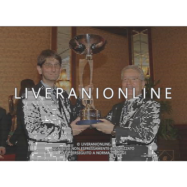 Milano 22-12-2008 premiazione Lega Calcio stagione sportiva 2007/08 nella foto luca campedelli e antonio matarrese ph marco luzzani/ag aldo liverani s.a.s.