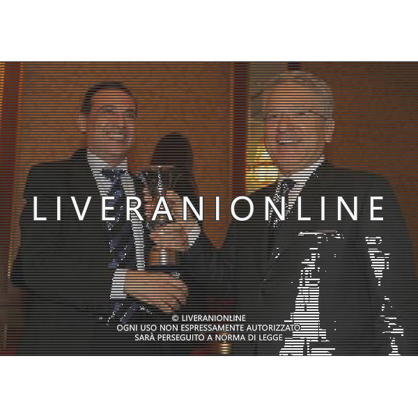 Milano 22-12-2008 premiazione Lega Calcio stagione sportiva 2007/08 nella foto ernesto paolillo e antonio matarrese ph marco luzzani/ag aldo liverani s.a.s.