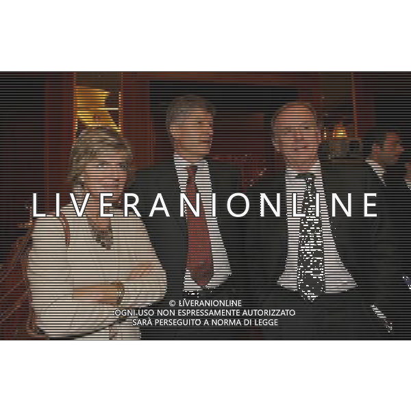 Milano 22-12-2008 premiazione Lega Calcio stagione sportiva 2007/08 nella foto Evelina Christillin, gabriele galateri di genola e giovanni cobolli gigli ph marco luzzani/ag aldo liverani s.a.s.